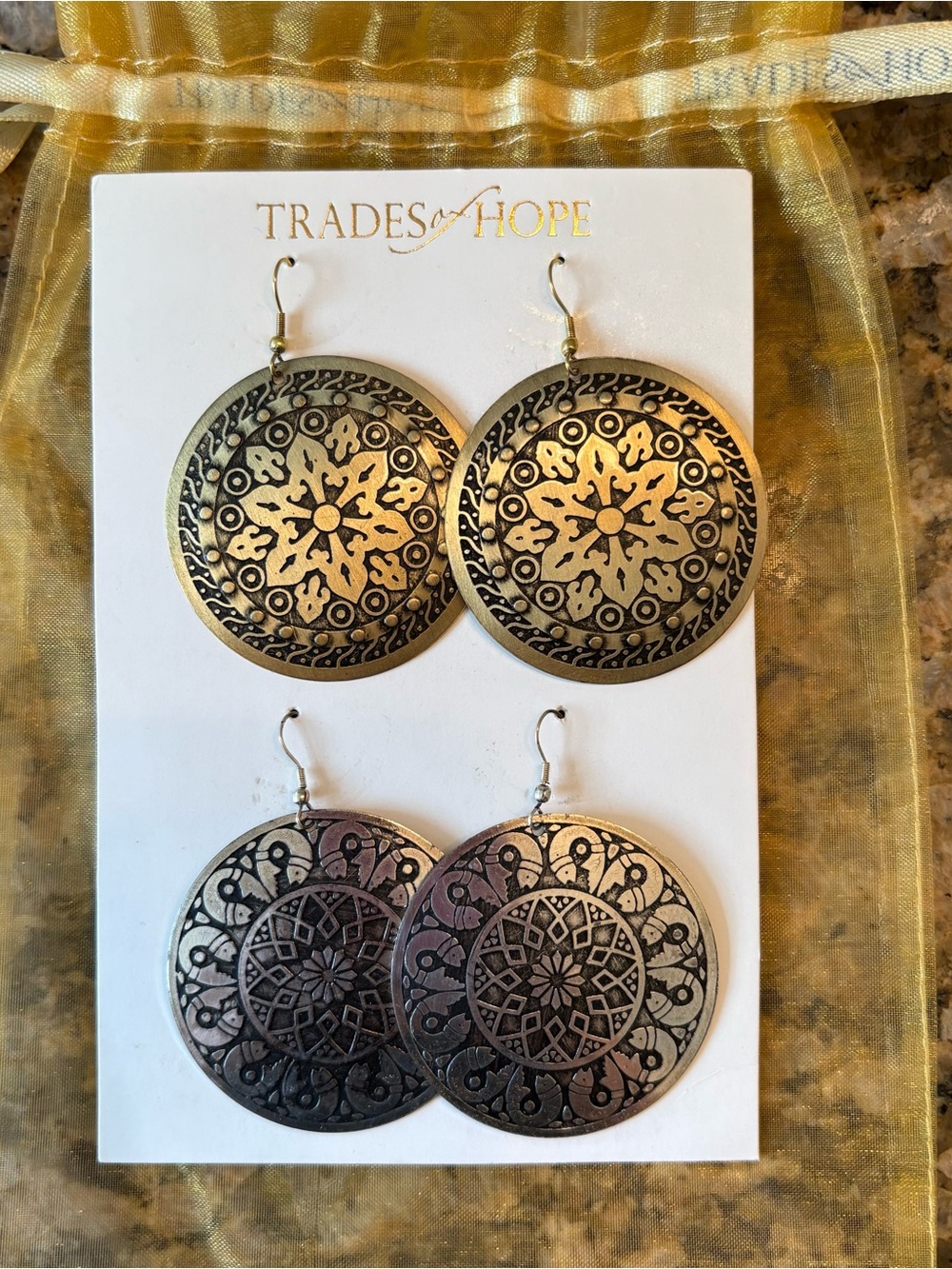 Trades Of Hope earrings